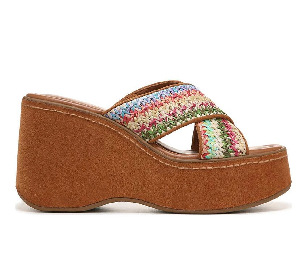 Women's Zodiac Nessa-Raffia Wedge Platform Sandals