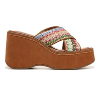 Women's Zodiac Nessa-Raffia Wedge Platform Sandals