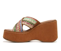 Women's Zodiac Nessa-Raffia Wedge Platform Sandals