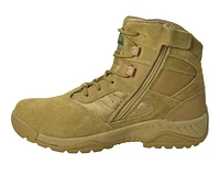Men's AdTec 6" Suede Side Zip Tactical Work Boots