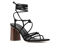 Women's New York and Company Bailey Heel Dress Sandals