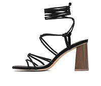 Women's New York and Company Bailey Heel Dress Sandals