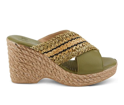 Women's SPRING STEP Fazzina Espadrille Wedge Sandals