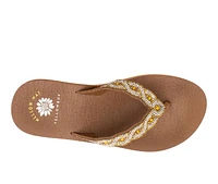 Women's Yellow Box Barbara Platform Flip-Flops