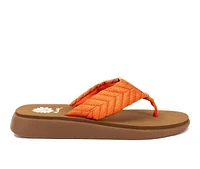 Women's Yellow Box Grant Flip-Flops