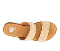 Women's Yellow Box Inisa Wedge Sandals
