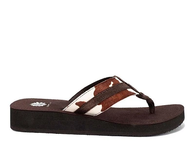 Women's Yellow Box Jafna Flip-Flops