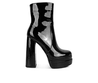 Women's London Rag Bander Platform Heeled Booties