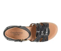 Women's Comfortiva Marina Low Wedge Sandals