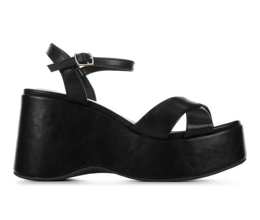 Women's Soda Techno Platform Wedges