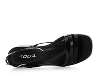 Women's Soda Heat Platform Heeled Sandals