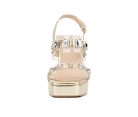 Women's Fashion to Figure Waverly Wide Width Dress Sandals