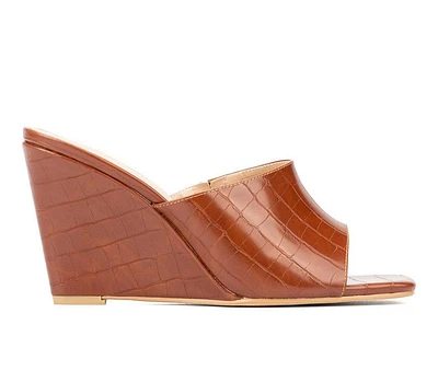 Women's Fashion to Figure Raina Wide Width Wedges