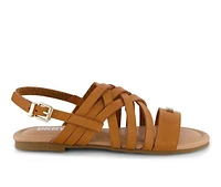 Girls' DKNY Big Kid & Little Cassie Lasercut Sandals