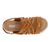 Girls' DKNY Big Kid & Little Cassie Lasercut Sandals