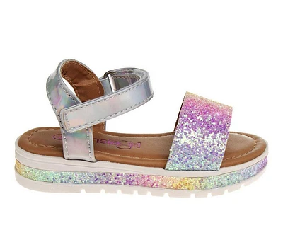 Girls' Kensie Girl Little Kid Luxe Luster Sandals