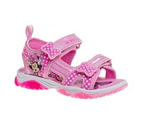 Girls' Disney Toddler & Little Kid Minnie Sporty Lght Sandals