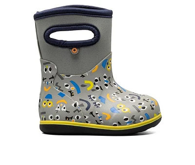 Boys' Bogs Footwear Toddler Classic Funny Faces Rain Boots