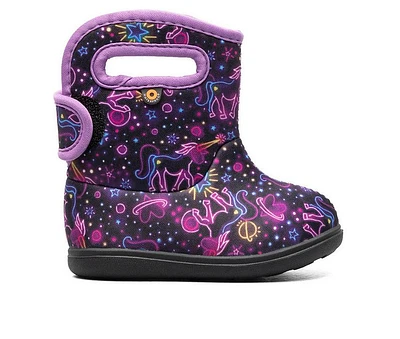 Girls' Bogs Footwear Toddler II Neon Unicorn Rain Boots