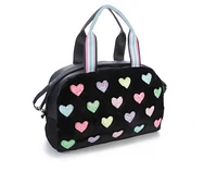 OMG Accessories Heart Medium Duffle Bag