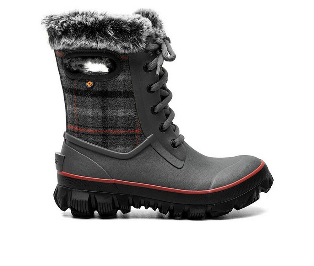 Women's Bogs Footwear Arcata Cozy Plaid Winter Boots