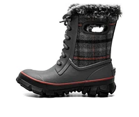 Women's Bogs Footwear Arcata Cozy Plaid Winter Boots