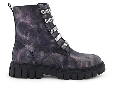 Girls' DKNY Little Kid & Big Carrie Shine Combat Boots