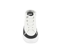 Girls' DKNY Little Kid & Big Hannah Leena High Top Sneakers