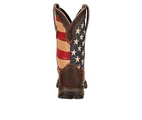 Women's Durango Patriotic Pull On Western Flag Cowboy Boots