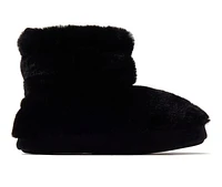 Dearfoams Kimber Furry Bootie Slippers