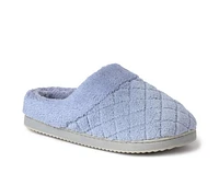 Dearfoams Libby Quilted Terry Clog Slippers