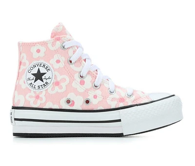 Girls' Converse Little Kid Chuck Taylor Lift Polka Doodle Preschool Sneakers