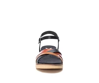 Women's Xti Blossom Low Wedge Sandals