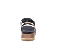 Women's Xti Blossom Low Wedge Sandals