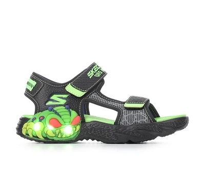 Boys' Skechers Little Kid & Big Creature Spalsh Light-up Sandals