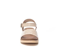 Women's Xti Rose Low Wedge Sandals