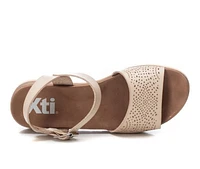 Women's Xti Rose Low Wedge Sandals