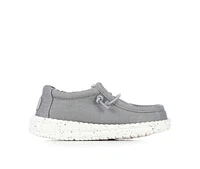 Kids' HEYDUDE Toddler Wally Canvas Casual Shoes