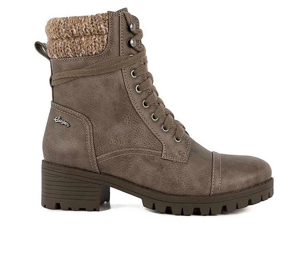 Women's Sugar Oraura Heeled Combat Boots