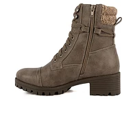 Women's Sugar Oraura Heeled Combat Boots