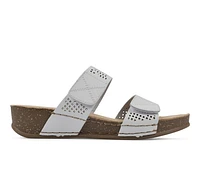 Women's White Mountain Ferula Footbed Sandals