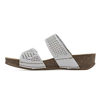 Women's White Mountain Ferula Footbed Sandals