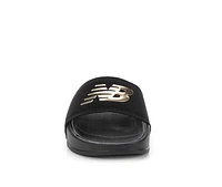 Kids' New Balance Little Kid & Big 200 Chrome Sport Slides