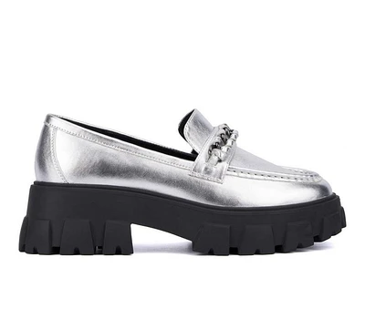 Women's Fashion to Figure Jazelle Wide Width Platform Loafers