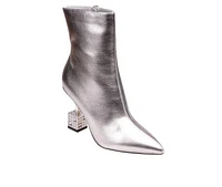 Women's Lady Couture Crown Heeled Booties