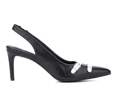 Women's New York and Company Sutton Slingback Pumps