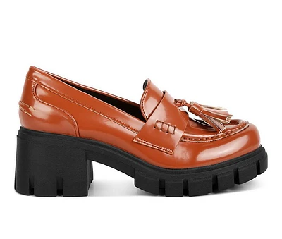 Women's London Rag Jonah Chunky Heeled Loafers