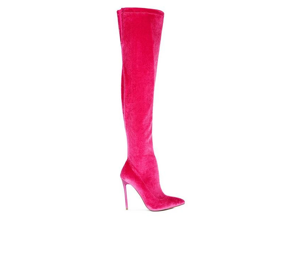 Women's London Rag Madmiss Over The Knee Stiletto Boots