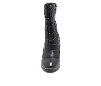 Women's Chelsea Crew Glimpse Mid Calf Lace Up Heeled Boots