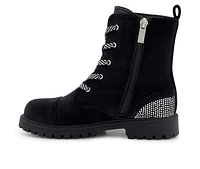 Girls' Jessica Simpson Little Kid & Big Daria Stretch Combat Boots